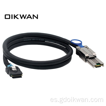 Minisas SFF-8087 36p a SFF-8088 26p